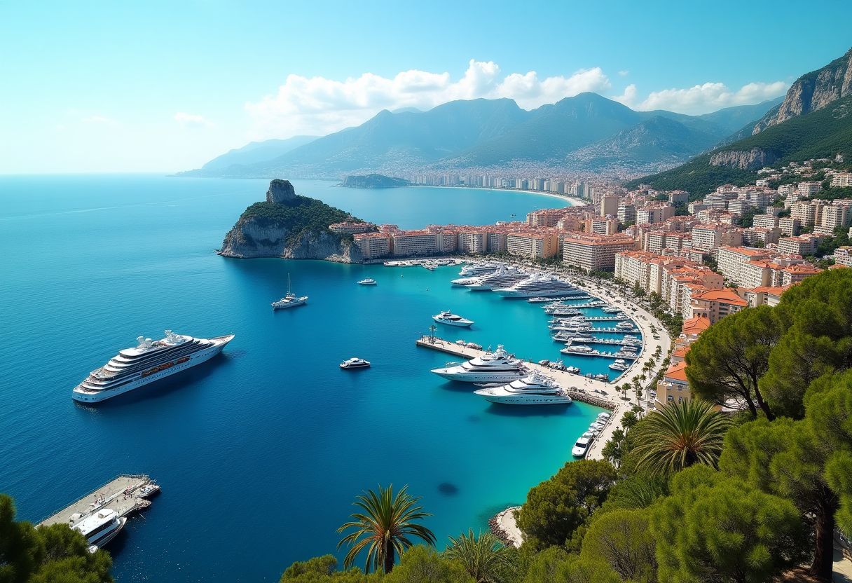Cap Martin & Menton - yacht charter destination