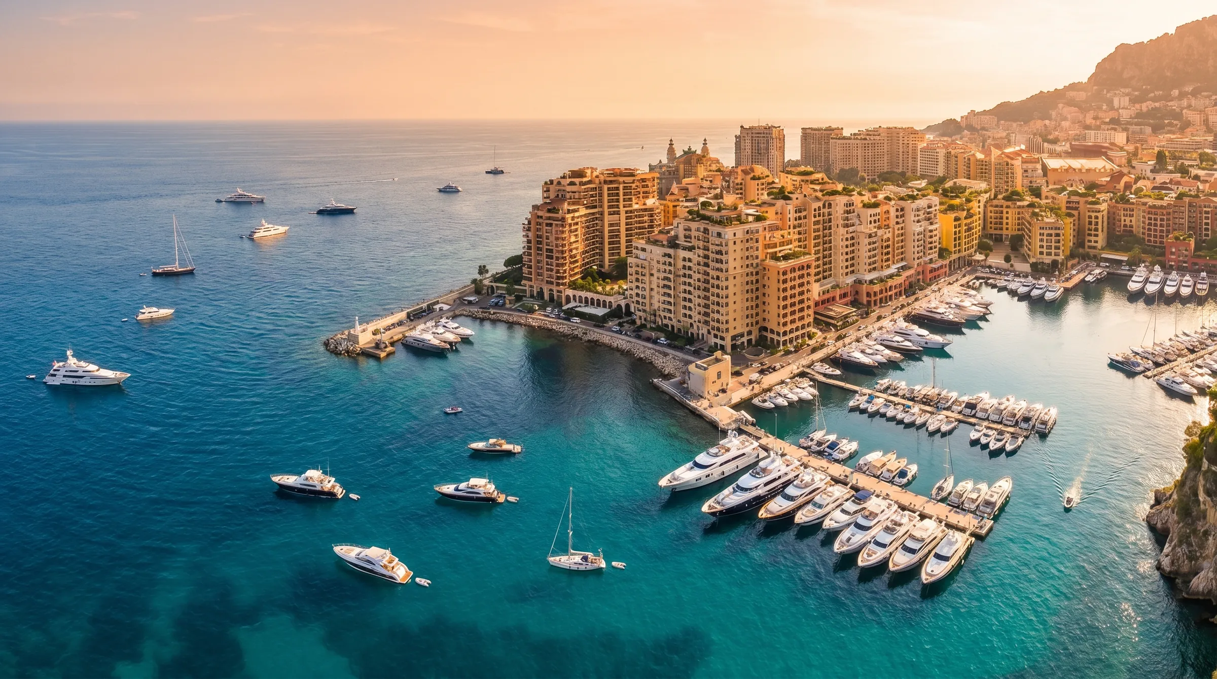 Yacht charter Monaco - luxury yacht and superyacht at Port Hercule