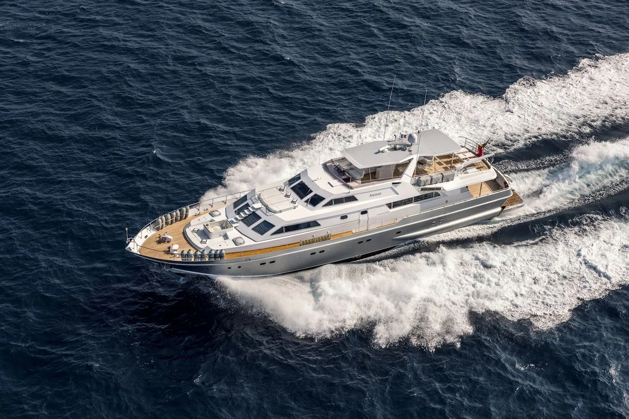 Antisan — location yacht Monaco